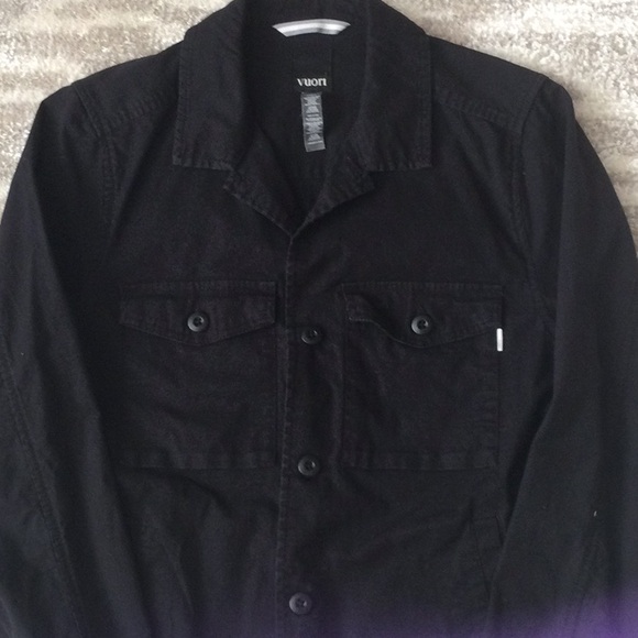 Vuori Rip Stop Lightweight Jacket - Black - Small - Picture 2 of 6